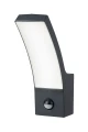 Kinkiet zewnętrzny z czujnikiem ruchu Palanga antracyt PIR LED 12W 3000K IP44 Rabalux 7505 | 5998250375052 noxbox lampynox www.lampynox.pl