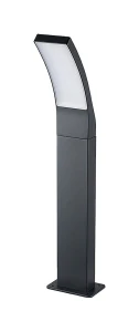 Palanga antracyt wys. 80cm. LED 12W 3000K IP44 Lampa ogrodowa stojąca