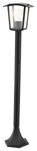 Taverna czarny wys. 90cm. E27 IP44 Lampa ogrodowa stojąca