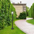 Lampa ogrodowa stojąca Taverna czarny wys. 90cm. E27 IP44 Rabalux 7129 | 5998250371290 noxbox lampynox www.lampynox.pl