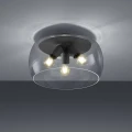 Lampa sufitowa VALENTE Antracyt / przydymione szkło Trio 600600342 | 4017807467369 noxbox lampynox www.lampynox.pl