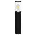 Lampa ogrodowa stojąca Wellington czarny mat wys. 80cm. E27 IP44 Rabalux 7503 | 5998250375038 noxbox lampynox www.lampynox.pl