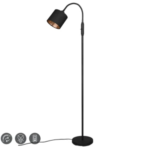 TOMMY Czarny mat E14 Lampa podłogowa stojąca RL R46331079
