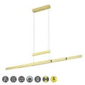 Lampa wisząca TRAJAN Mosiądz mat LED DIM 42W 2700K-5000K ściemnialna Trio 375310508 | 4017807481839 noxbox lampynox www.lampynox.pl