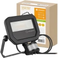 Naświetlacz Floodlight Sensor PIR LED 10W 3000K IK07 IP65 OSRAM LEDVANCE AC24474 | 4058075460836 noxbox lampynox www.lampynox.pl