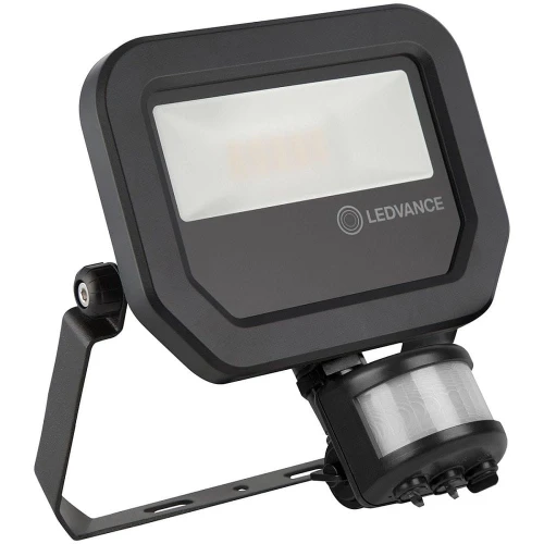 Naświetlacz Floodlight Sensor PIR LED 10W 3000K IK07 IP65 OSRAM LEDVANCE AC24474 | 4058075460836 noxbox lampynox www.lampynox.pl
