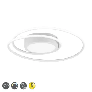 YAVA Biały mat LED DIM PILOT 56W 2700-6000K Lampa sufitowa Trio 672310231