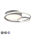 Lampa sufitowa VUELTA Tytanowy DIP SWITCH ściemnialny LED 28W 2300+3000+4000K RL R62233187 | 4017807503418 noxbox lampynox www.lampynox.pl