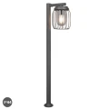 Lampa ogrodowa stojąca TUELA Antracyt wys. 1m. E27 IP44 Trio 410860142 | 4017807506167 noxbox lampynox www.lampynox.pl