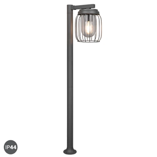 Lampa ogrodowa stojąca TUELA Antracyt wys. 1m. E27 IP44 Trio 410860142 | 4017807506167 noxbox lampynox www.lampynox.pl