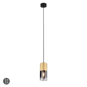 ROBIN Mosiądz mat E27 Lampa wisząca