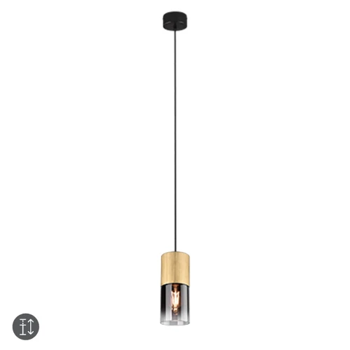 Lampa wisząca ROBIN Mosiądz mat E27 Trio 310600154 | 4017807507478 noxbox lampynox www.lampynox.pl