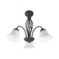 Lampa sufitowa RUSTICA Brąz 3xE14 Trio 601000324 | 4017807504699 noxbox lampynox www.lampynox.pl