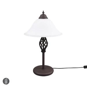 RUSTICA Brąz 2xE14 Lampa stołowa  