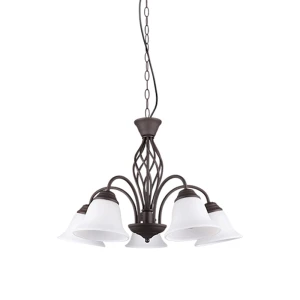 RUSTICA Brąz 5xE14 Lampa wisząca 