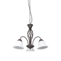 Lampa wisząca RUSTICA Brąz 3xE14 Trio 101000324 | 4017807504675 noxbox lampynox www.lampynox.pl