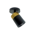 Spot LACCE RO SLIM czarno-złoty GU10 Oxyled 894781 | 5908274894781 noxbox lampynox www.lampynox.pl