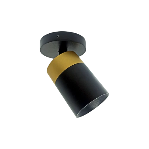 Spot LACCE RO SLIM czarno-złoty GU10 Oxyled 894781 | 5908274894781 noxbox lampynox www.lampynox.pl