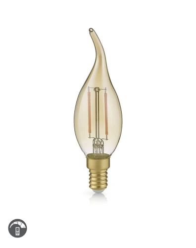 Żarówka Filament Ściemnialna 4W LED 2700K E14 Trio 990-4790 | 4017807509076 noxbox lampynox www.lampynox.pl