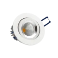 Oczko sufitowe LARSI L SLIM biały Ø 8,2cm LED 6W 4000K barwa biała Oxyled 459765 | 5902701459765 noxbox lampynox www.lampynox.pl