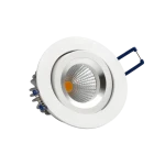 LARSI L SLIM biały Ø 8,2cm LED 6W 4000K barwa biała Oczko sufitowe