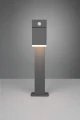 Lampa ogrodowa stojąca AVON czujnik PIR antracyt wys. 50cm. LED 7W 3000K IP54 Regulowana głowica Trio 570669142 | 4017807529180 noxbox lampynox www.lampynox.pl