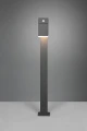 Lampa ogrodowa stojąca AVON czujnik PIR antracyt wys. 1m. LED 7W 3000K IP54 Regulowana głowica Trio 470669142 | 4017807529203 noxbox lampynox www.lampynox.pl