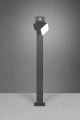 Lampa ogrodowa stojąca AVON czujnik PIR antracyt wys. 1m. LED 7W 3000K IP54 Regulowana głowica Trio 470669142 | 4017807529203 noxbox lampynox www.lampynox.pl