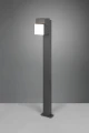 Lampa ogrodowa stojąca AVON antracyt wys. 1m. LED 7W 3000K IP54 Regulowana głowica Trio 470660142 | 4017807529197 noxbox lampynox www.lampynox.pl