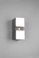 Kinkiet zewnętrzny AVON antracyt czujnik PIR góra-dół LED 2x7W 3000K IP54 Regulowana głowica Trio 270669242 | 4017807529166 noxbox lampynox www.lampynox.pl