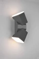 Kinkiet zewnętrzny AVON antracyt góra-dół LED 2x7W 3000K IP54 Regulowana głowica Trio 270660242 | 4017807529159 noxbox lampynox www.lampynox.pl