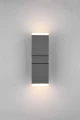 Kinkiet zewnętrzny AVON antracyt góra-dół LED 2x7W 3000K IP54 Regulowana głowica Trio 270660242 | 4017807529159 noxbox lampynox www.lampynox.pl