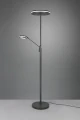 Lampa podłogowa ściemnialana FRANKLIN antracyt LED DIM 35W+6,5W 2700+3200+4000K Trio 426510242 | 4017807525311 noxbox lampynox www.lampynox.pl