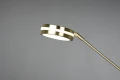 Lampa podłogowa ściemnialana FRANKLIN mosiądz mat LED DIM 35W+6,5W 2700+3200+4000K Trio 426510208 | 4017807525298 noxbox lampynox www.lampynox.pl