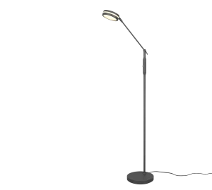 FRANKLIN antracyt LED DIM 6,5W 2700+3200+4000K Lampa podłogowa ściemnialana