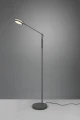Lampa podłogowa ściemnialana FRANKLIN antracyt LED DIM 6,5W 2700+3200+4000K Trio 426510142 | 4017807525366 noxbox lampynox www.lampynox.pl