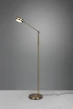 Lampa podłogowa ściemnialana FRANKLIN patyna LED DIM 6,5W 2700+3200+4000K Trio 426510104 | 4017807525342 noxbox lampynox www.lampynox.pl