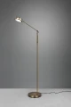 Lampa podłogowa ściemnialana FRANKLIN patyna LED DIM 6,5W 2700+3200+4000K Trio 426510104 | 4017807525342 noxbox lampynox www.lampynox.pl