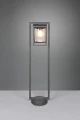 Lampa ogrodowa stojąca LUNGA antracyt wys. 1m E27 czujnik zmierzchu on-off IP44 Trio 412060142 | 4017807529302 noxbox lampynox www.lampynox.pl