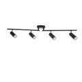 Spot Gavi 14034B LED 4 x 4.5W Czarna Polux 308443  5901508308443 lampynox noxbox www.lampynox.pl 1.jpg