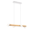 Lampa wisząca regulowana MARLEY biały mat | brąz 4xGU10 Trio 312490431 | 4017807523690 noxbox lampynox www.lampynox.pl