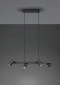Lampa wisząca regulowana MARLEY czarny mat 4xGU10 Trio 302400432 | 4017807523515 noxbox lampynox www.lampynox.pl
