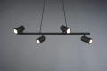 Lampa wisząca regulowana MARLEY czarny mat 4xGU10 Trio 302400432 | 4017807523515 noxbox lampynox www.lampynox.pl