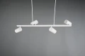 Lampa wisząca regulowana MARLEY biały mat 4xGU10 Trio 302400431 | 4017807523492 noxbox lampynox www.lampynox.pl