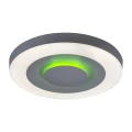 Plafon z pilotem Calvin Biały śr. 50cm.  LED 40W 3000-6000K RGB Rabalux 3015  5998250330150 noxbox lampynox www.lampynox.pl 1.jpg