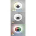 Plafon z pilotem Calvin Biały śr. 50cm.  LED 40W 3000-6000K RGB Rabalux 3015  5998250330150 noxbox lampynox www.lampynox.pl 1.jpg
