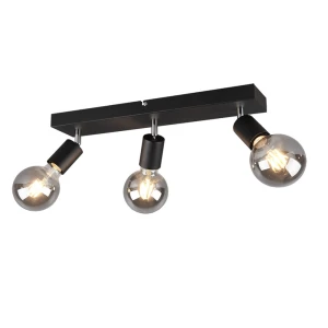 VANNES Czarny mat 3xE27 Spot RL R80183032
