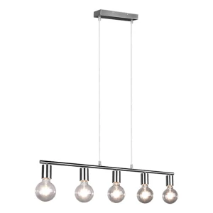 VANNES Nikiel mat 5xE27 Lampa wisząca RL R30185007