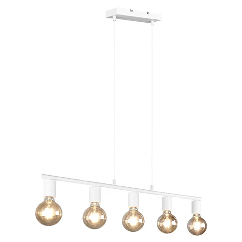 Lampa wisząca VANNES Biały mat 5xE27 RL R30185031 | 4017807489170 noxbox lampynox www.lampynox.pl