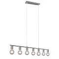Lampa wisząca VANNES Nikiel mat 7xE27 RL R30187007 | 4017807489231 noxbox lampynox www.lampynox.pl